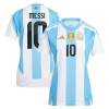 Argentina Messi 10 Domácí 2024 - Dámské Fotbalové Dresy (S/S)